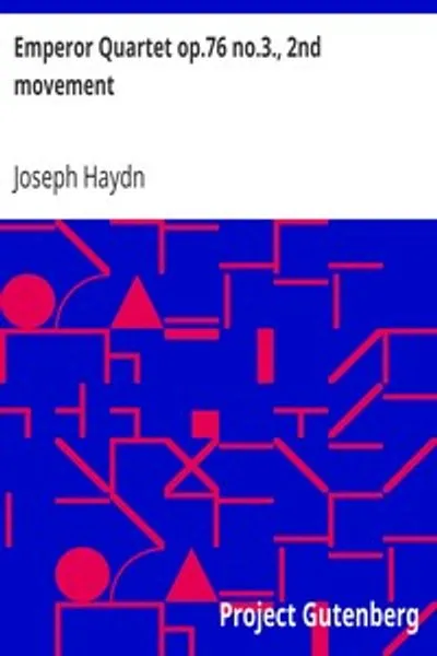 Обложка книги "Императорский квартет оп.76 №3, 2-я часть: Аранжировка для соло гитары"