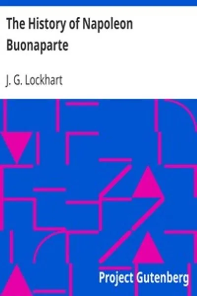 Обложка книги "История Наполеона Бонапарта"