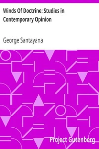 Обложка книги "Ветры доктрины: Исследования современного мнения"