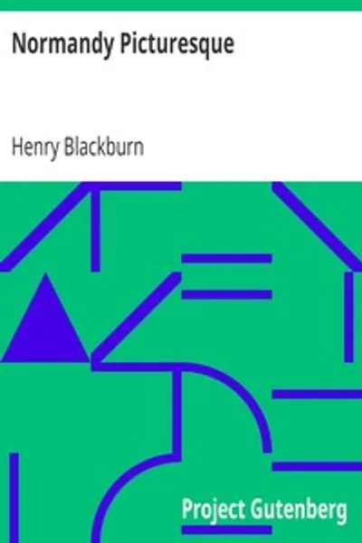 Обложка книги "Нормандские живописные виды"