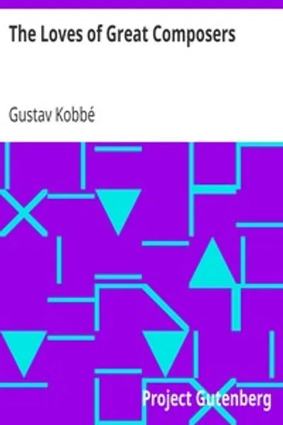 Обложка книги "Любовные истории великих композиторов"