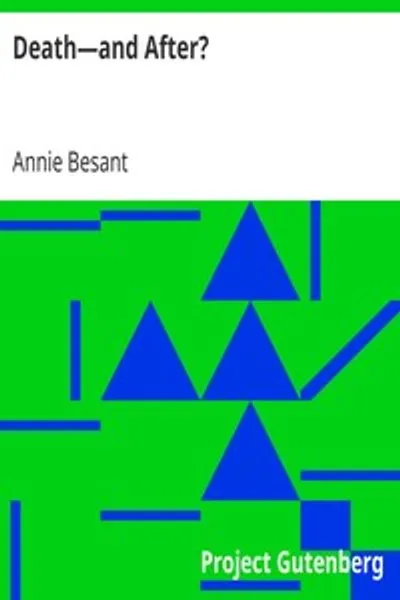 Обложка книги "Смерть — и что потом?"