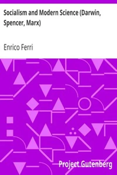 Обложка книги "Социализм и современная наука (Дарвин, Спенсер, Маркс)"