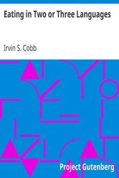 Обложка книги "Еда на двух или трёх языках"