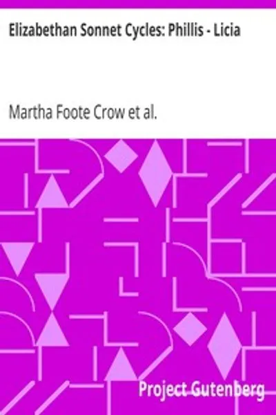 Обложка книги "Элизабетинские сонетные циклы: Филис - Лиция"