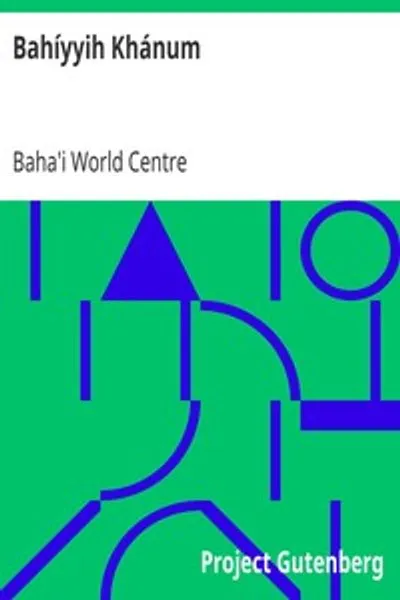 Обложка книги "Бахиййя Ханум"