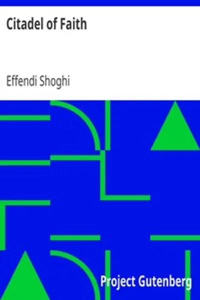 Обложка книги "Цитадель веры"