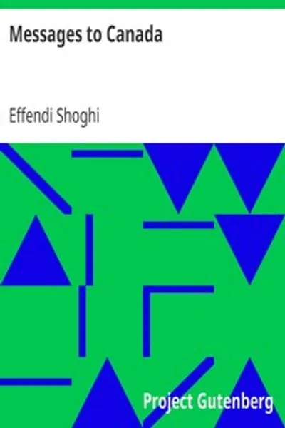 Обложка книги "Послания в Канаду"