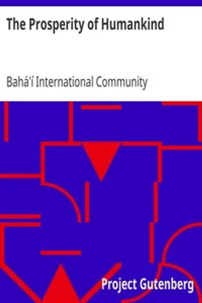 Обложка книги "Процветание человечества"