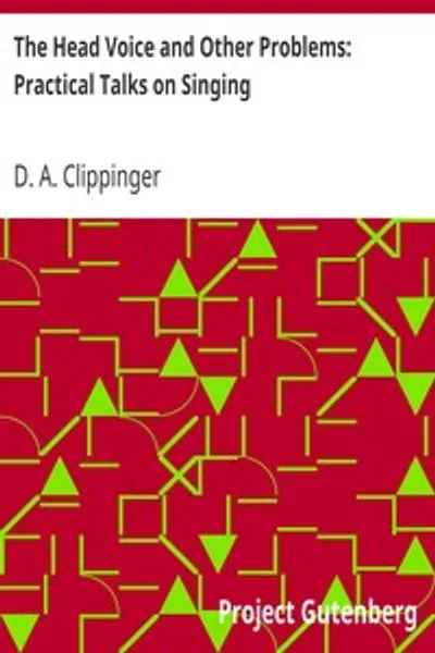 Обложка книги "Головной голос и другие проблемы: практические беседы о пении"