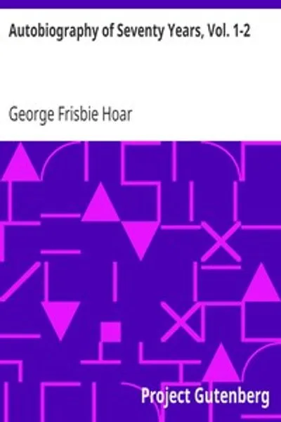 Обложка книги "Автобиография семидесяти лет, т. 1-2"