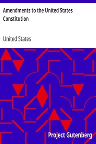 Обложка книги "Поправки к Конституции США"