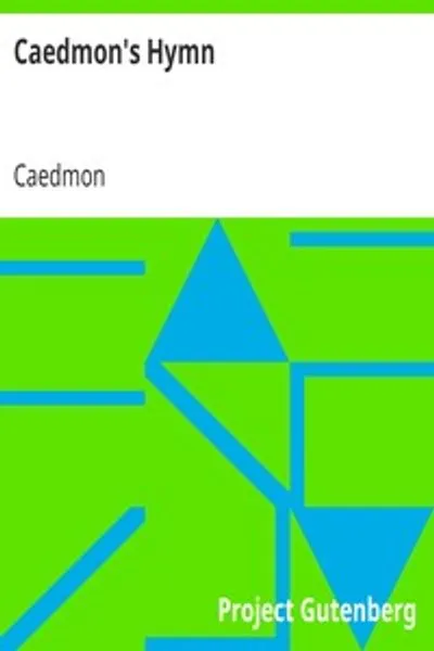 Обложка книги "Гимн Кэдмона"