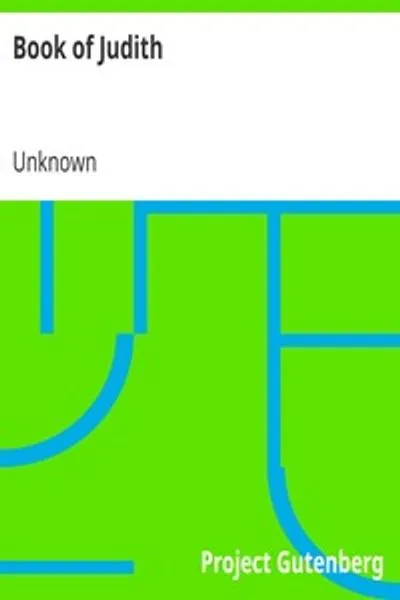 Обложка книги "Книга Иудифи"