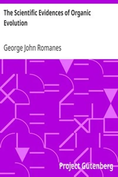 Обложка книги "Научные доказательства органической эволюции"