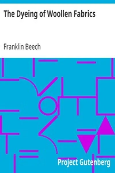 Обложка книги "Крашение шерстяных тканей"