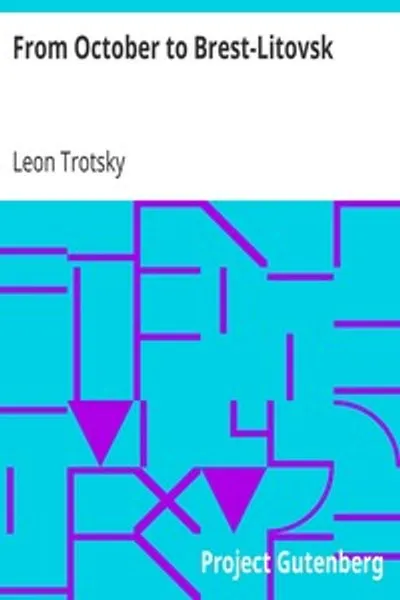 Обложка книги "От Октября до Брест-Литовска"
