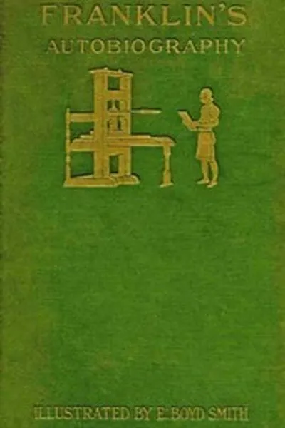 Обложка книги "Автобиография Бенджамина Франклина"