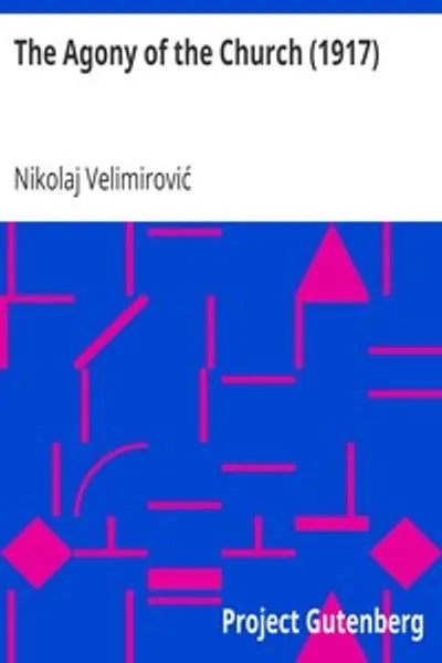 Обложка книги "Агония Церкви"