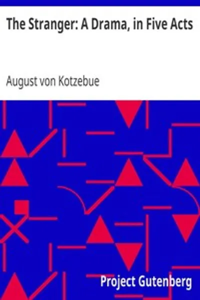 Обложка книги "Незнакомец: Драма в пяти актах"