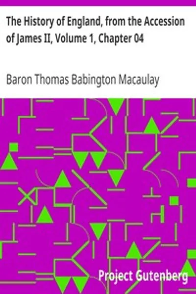 Обложка книги "История Англии, от вступления на престол Якова II, Том 1, Глава 4"