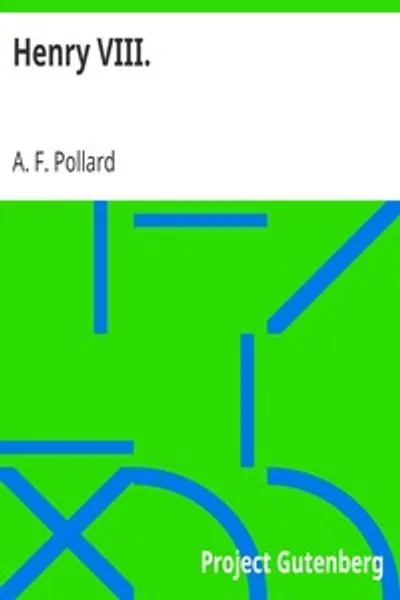 Обложка книги "Генрих VIII"