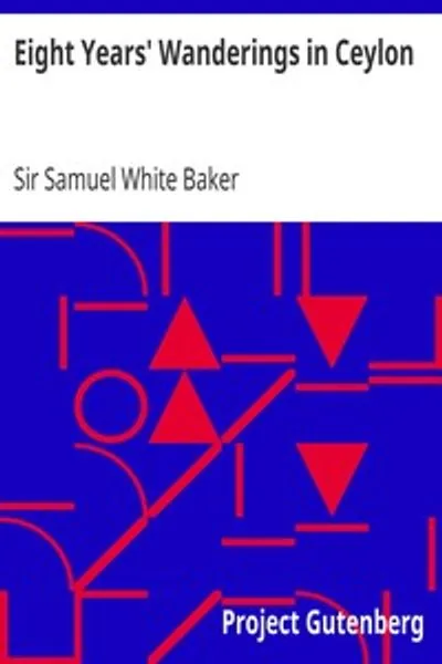 Обложка книги "Восемь лет скитаний по Цейлону"