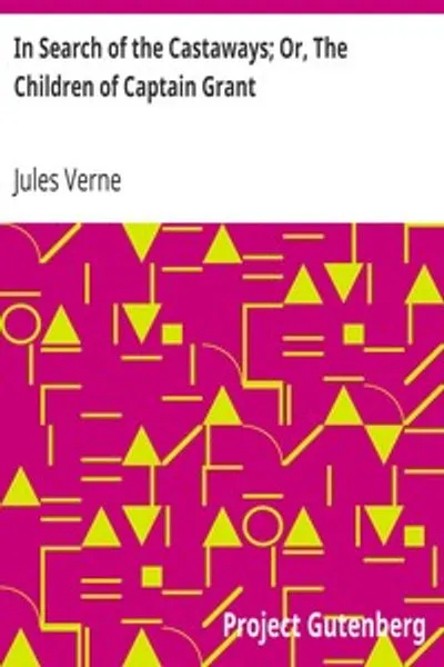 Обложка книги "Дети капитана Гранта"