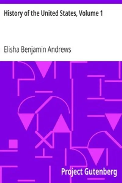 Обложка книги "История Соединенных Штатов, Том 1"