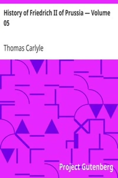 Обложка книги "История Фридриха II Прусского — Том 05"