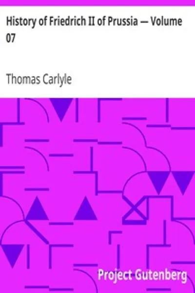 Обложка книги "История Фридриха II Прусского — Том 07"
