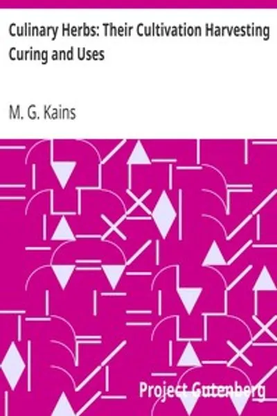 Обложка книги "Кулинарные травы: Их выращивание, сбор, сушка и применение"