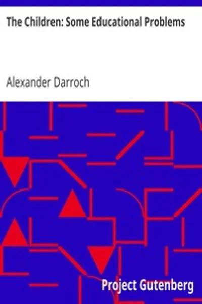 Обложка книги "Дети: некоторые педагогические проблемы"