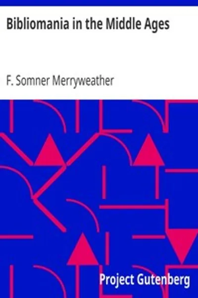 Обложка книги "Библиомания в Средние века"