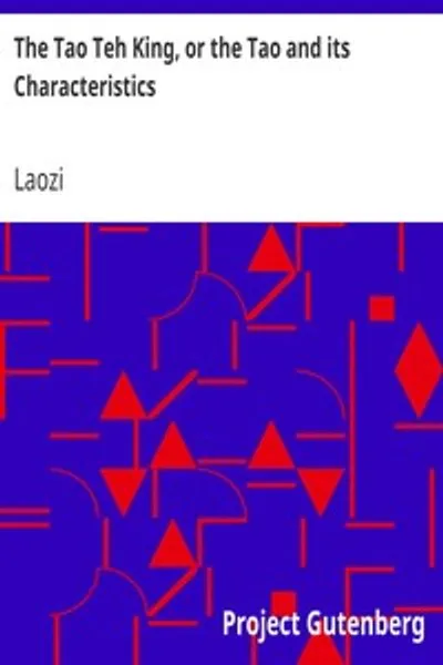Обложка книги "Дао дэ цзин, или Дао и его качества"