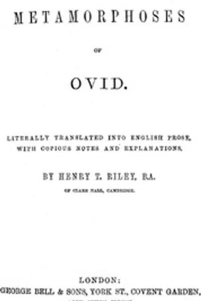 Обложка книги "Метаморфозы Овидия, книги I-VII"