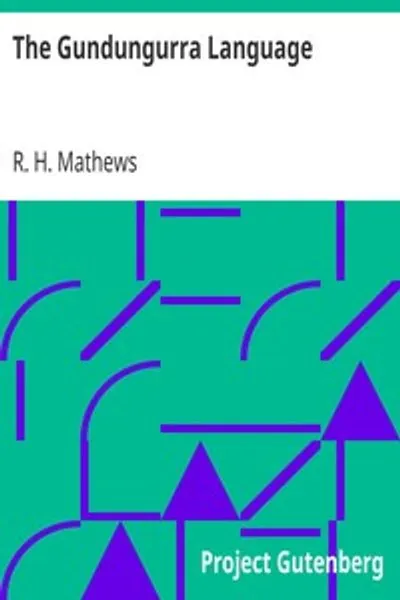 Обложка книги "Язык Гундунгурра"