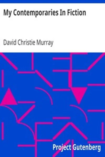Обложка книги "Мои современники в художественной литературе"