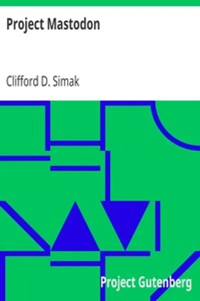 Обложка книги "Проект Мастодон"