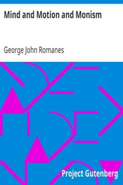 Обложка книги "Разум, движение и монизм"