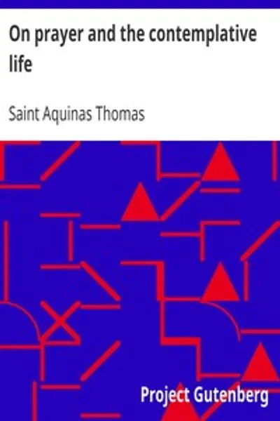 Обложка книги "О молитве и созерцательной жизни"