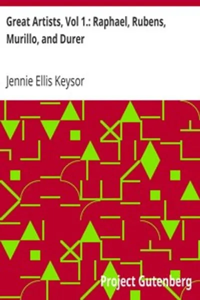Обложка книги "Великие художники. Том 1: Рафаэль, Рубенс, Мурильо и Дюрер"