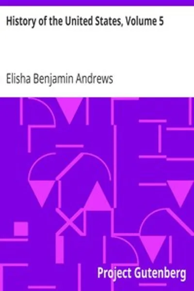 Обложка книги "История Соединенных Штатов, Том 5"