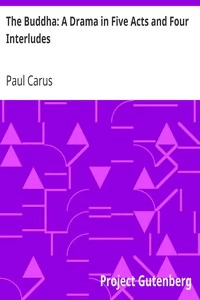 Обложка книги "Будда: Драма в пяти актах и четырёх интерлюдиях"