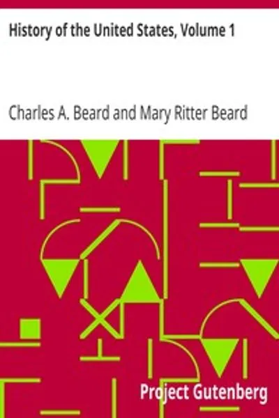Обложка книги "История Соединенных Штатов, Том 1"