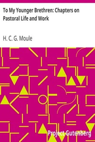 Обложка книги "Моим младшим братьям: Главы о пастырской жизни и служении"