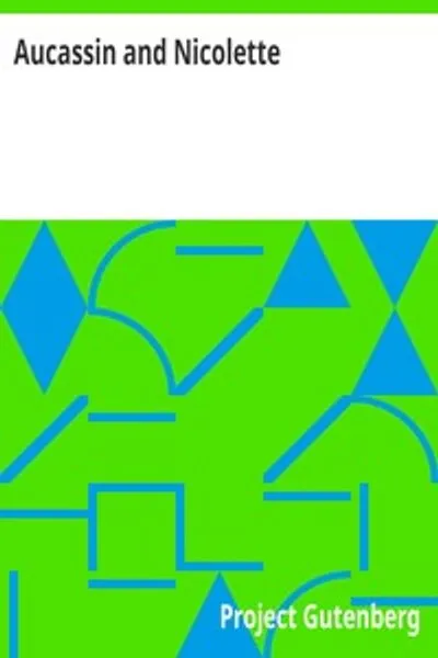 Обложка книги "Аукассен и Николь"