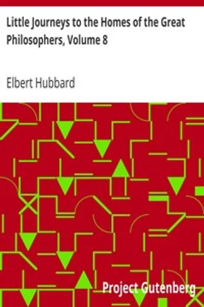 Обложка книги "Маленькие путешествия к домам великих философов, том 8"