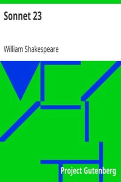 Обложка книги "Сонет 23"