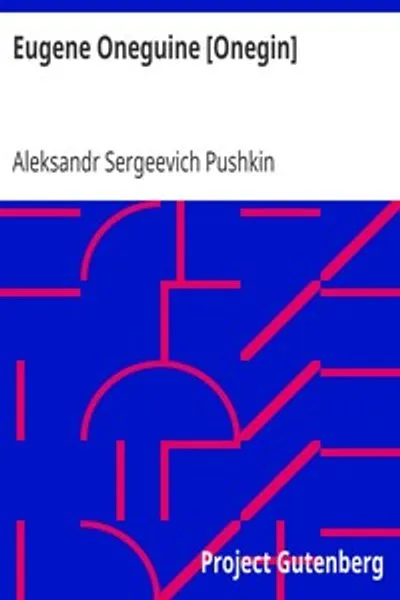 Обложка книги "Евгений Онегин: Роман в стихах о русской жизни"